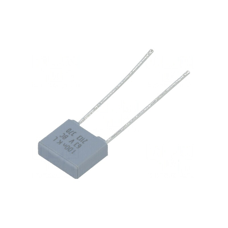 Condensator poliester 100nF 40VAC 63VDC 5mm ±10% -55÷85°C | Electronic-mag.ro | Componente Electronice Condensator poliester 100nF 40VAC 63VDC 5mm ±10% -55÷85°C | Electronic-mag.ro | Componente Electronice
