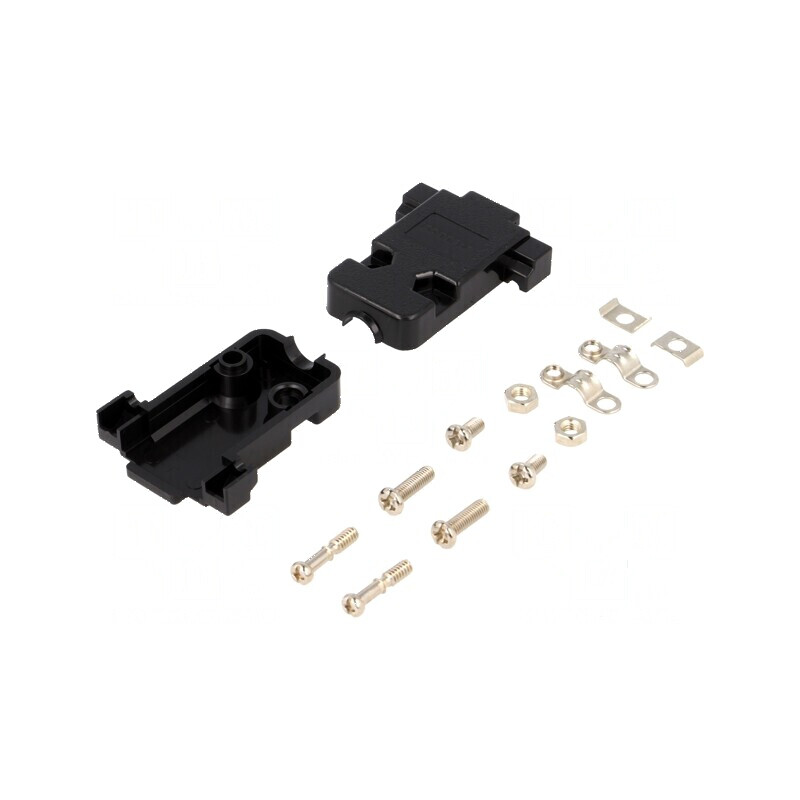 Carcasă pentru conectori D-Sub 9pin și D-Sub HD 15pin | Electronic-mag.ro | Componente Electronice