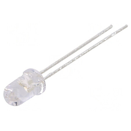 LED 5mm Albastru 3800-5500mcd 15° Convex | Electronic-mag.ro | Componente Electronice