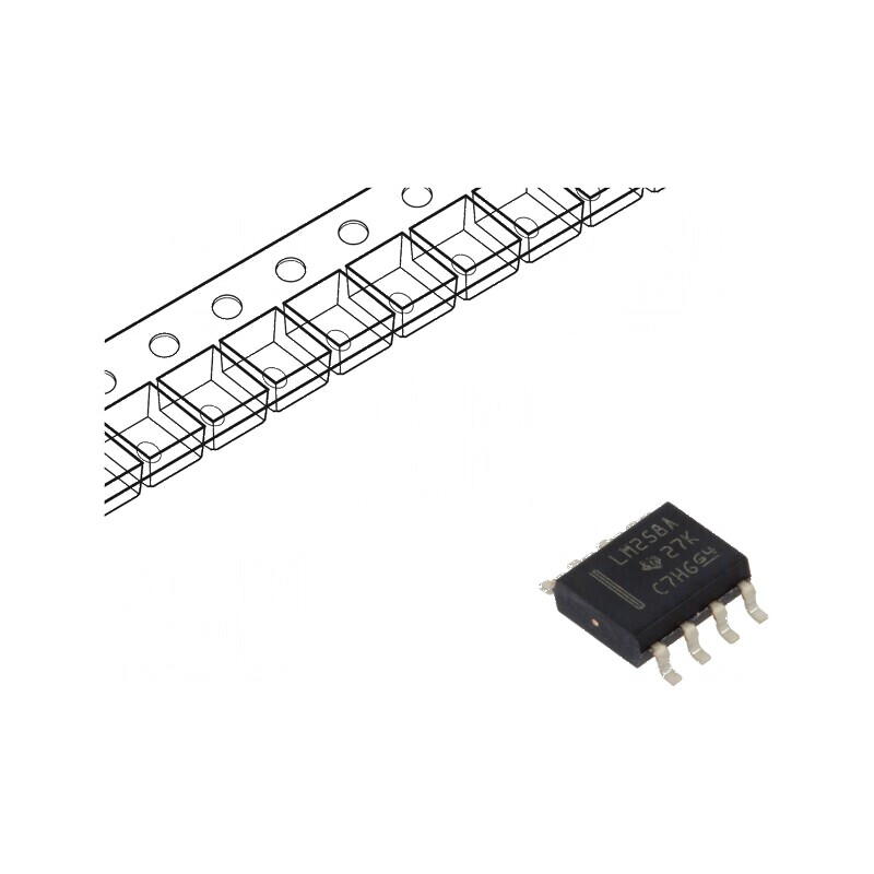 Amplificator operațional 0,7MHz 2 canale SO8 | Electronic-mag.ro | Componente Electronice