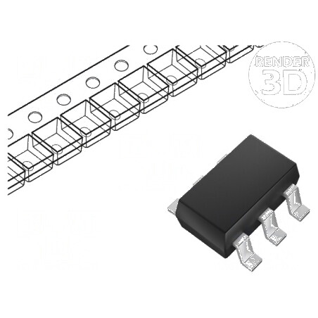 Tranzistor N-MOSFET 30V 0,18A 0,272W x2 | Electronic-mag.ro | Componente Electronice