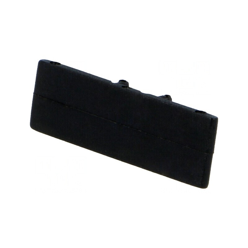 Protecție neagră din poliamidă, lățime 7,8mm, temperatură -25÷100°C | Electronic-mag.ro | Componente Electronice