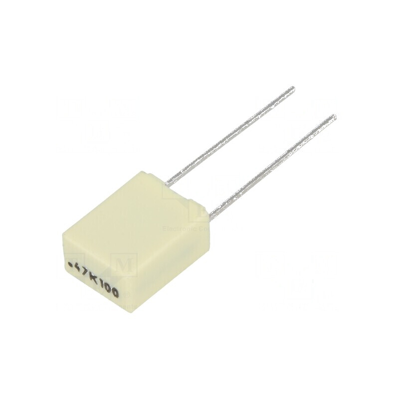 Condensator poliester 470nF 63VAC 100VDC 5mm ±10% THT R82 | Electronic-mag.ro | Componente Electronice