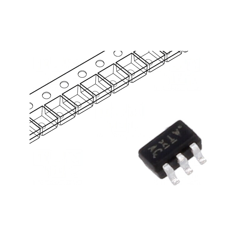 Tranzistor N-MOSFET TrenchFET 12V 4A 20A 2,8W | Electronic-mag.ro | Componente Electronice