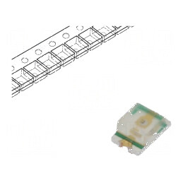 LED SMD 0805 galben-verde 10-25mcd 2,2V 20mA 2x1,25x0,8mm | Electronic-mag.ro | Componente Electronice