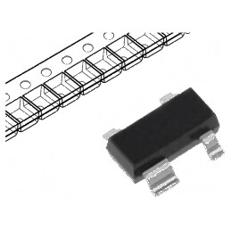 Tranzistor PNP bipolar 30V 0,1A 250mW SOT143B | Electronic-mag.ro | Componente Electronice
