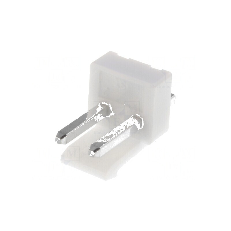 Conector cablu-placă soclu tată VH 3,96mm PIN 2 THT 250V 10A | Electronic-mag.ro | Componente Electronice