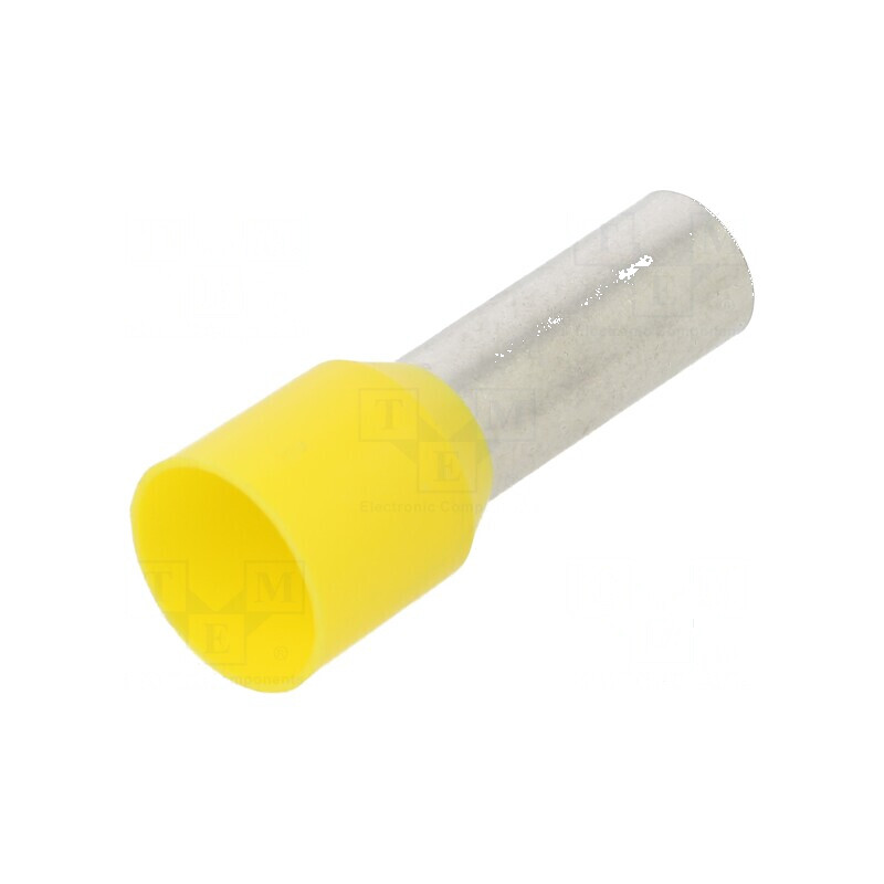 Vârf tub de capăt izolată cupru 25mm² 18mm cositorit crimpat | Electronic-mag.ro | Componente Electronice