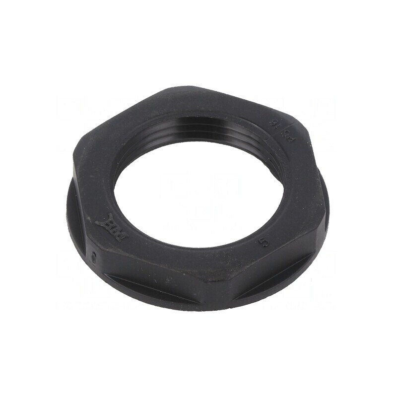 Piuliță PG16 poliamidă neagră -20÷90°C pentru filet PG | Electronic-mag.ro | Componente Electronice Piuliță PG16 poliamidă neagră -20÷90°C pentru filet PG | Electronic-mag.ro | Componente Electronice