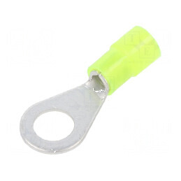 Vârf inelar M8 Ø 8,2mm 4÷6mm2 cupru izolat | Electronic-mag.ro | Componente Electronice