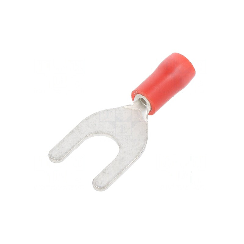 Furcă M6 Ø6,4mm pentru cablu izolat 0,25-1,5mm2 | Electronic-mag.ro | Componente Electronice