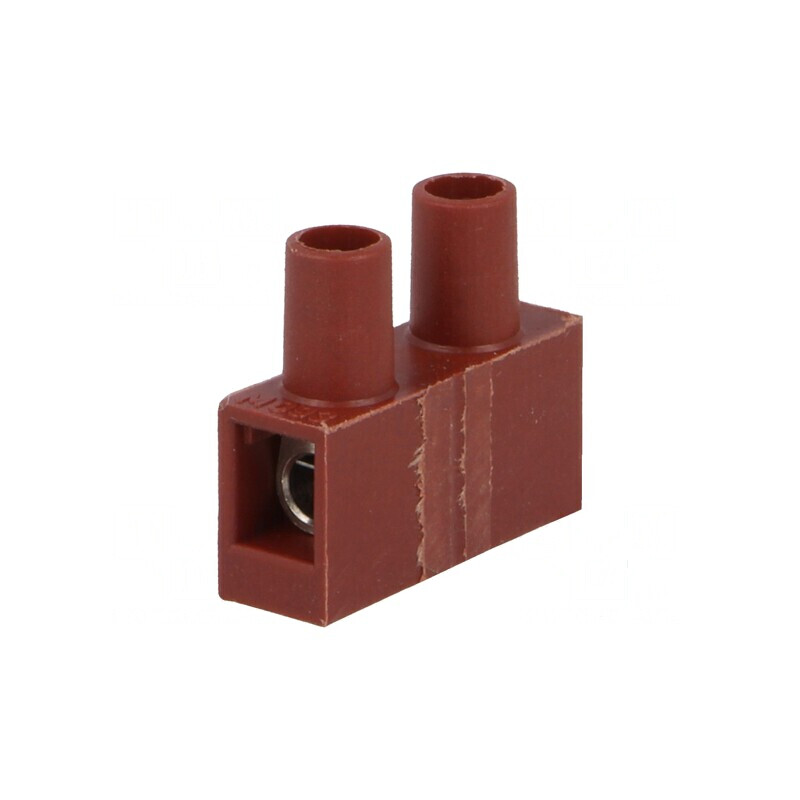 Regletă de conexiuni terminale cu şurub 4mm² 400V, 1 pistă | Electronic-mag.ro | Componente Electronice