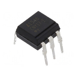 Optocuplor THT DIP6 5kV 70V Tranzistori Ch: 1 OUT | Electronic-mag.ro | Componente Electronice