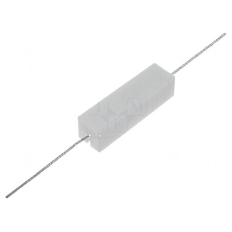 Rezistor bobinat cu ciment THT 7,5Ω 7W ±5% 9,5x9,5x35mm | Electronic-mag.ro | Componente Electronice