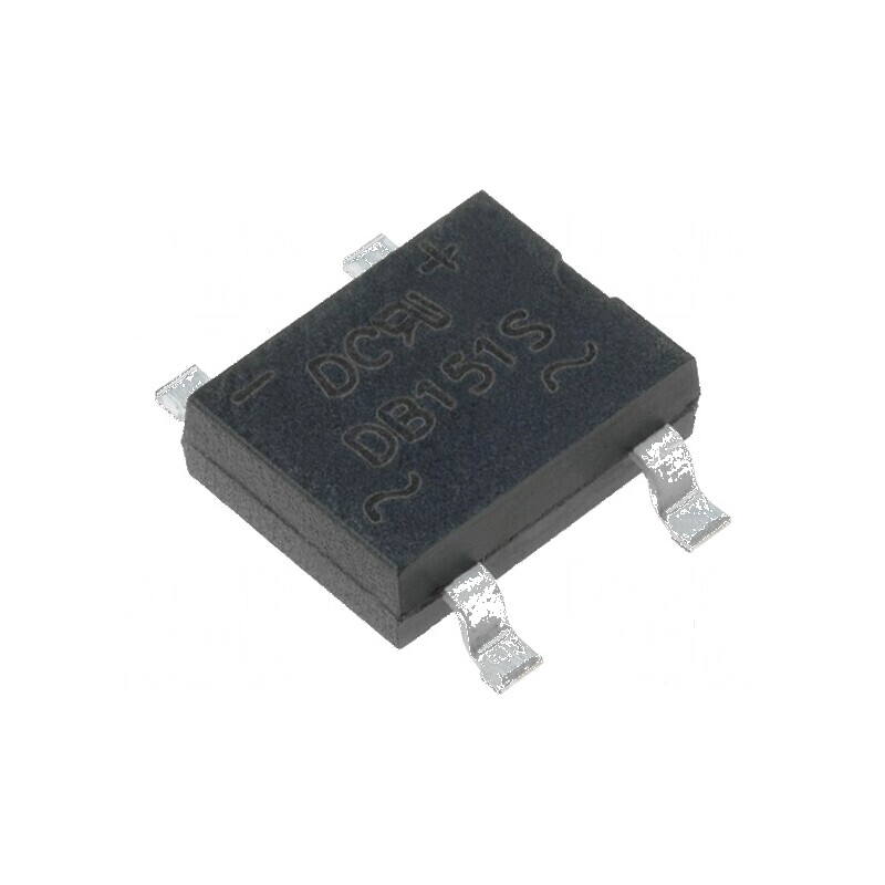 Punte redresoare monofazată Urmax 50V 1,5A 50A DB-1S | Electronic-mag.ro | Componente Electronice