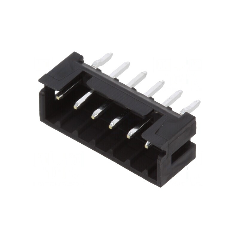 Conector cablu-cablu/PCB soclu tată PIN 6 DF3 Pas 2mm THT | Electronic-mag.ro | Componente Electronice
