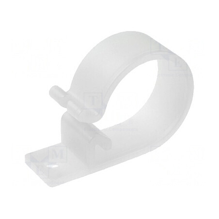 Clipsuri poliamidă 21mm naturale | Electronic-mag.ro | Componente Electronice
