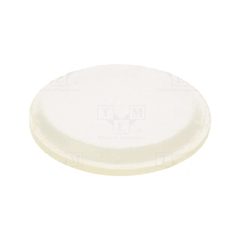 Picioruş autoadeziv transparent Ø 12,7mm H 1,5mm poliuretan | Electronic-mag.ro | Componente Electronice