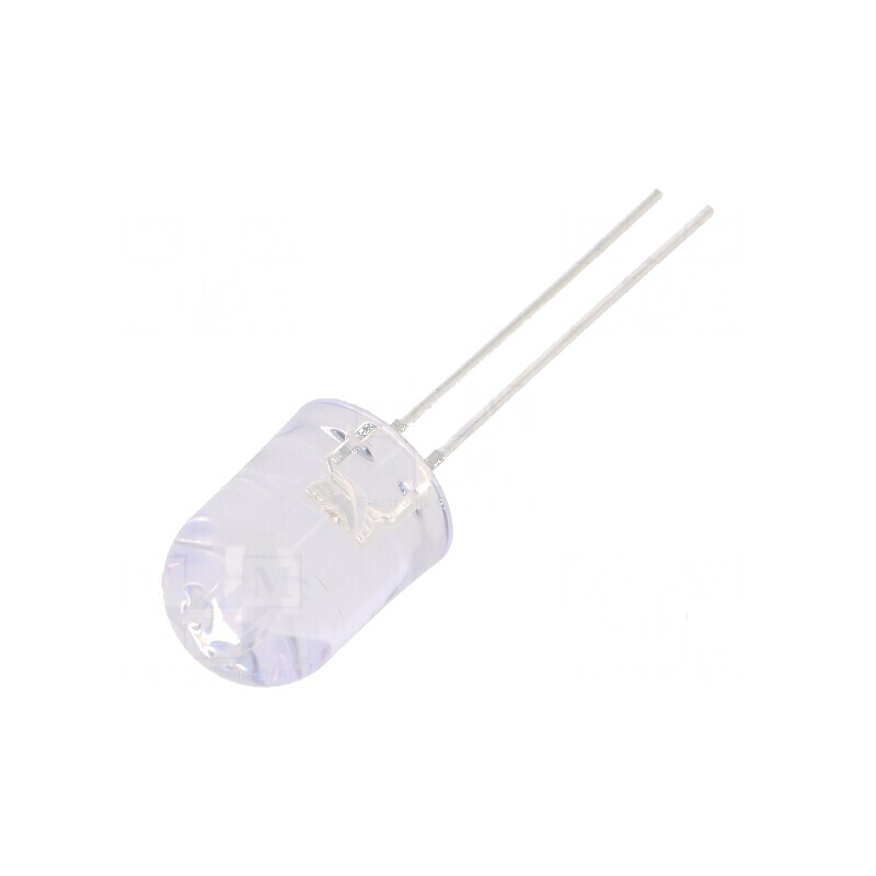 LED 10mm albastru 5800-7000mcd 30° convex | Electronic-mag.ro | Componente Electronice