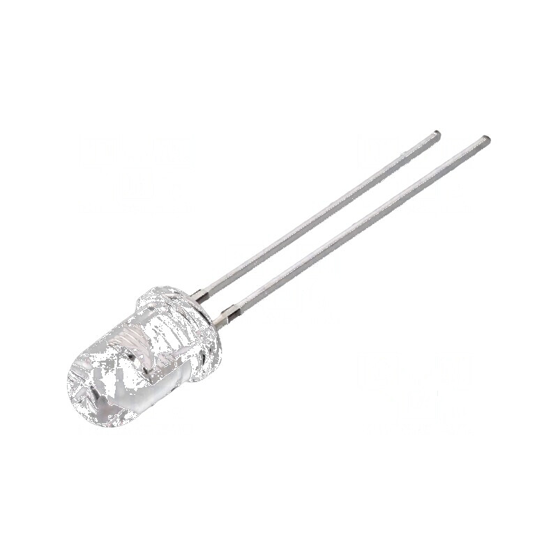LED 5mm Albastru 1120-2180mcd 60° Convex | Electronic-mag.ro | Componente Electronice