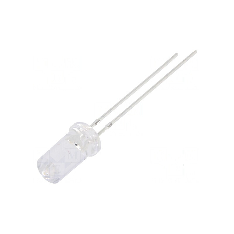 LED 5mm verde 2180-3000mcd 50° plat | Electronic-mag.ro | Componente Electronice