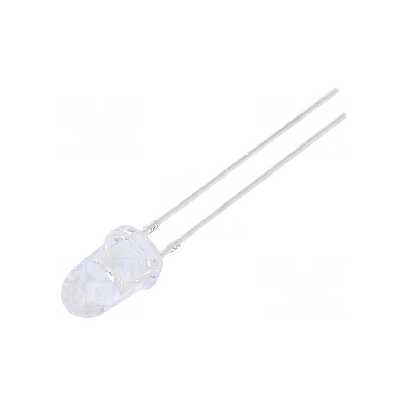 LED 5mm portocalie 5800-7000mcd 30° convex | Electronic-mag.ro | Componente Electronice
