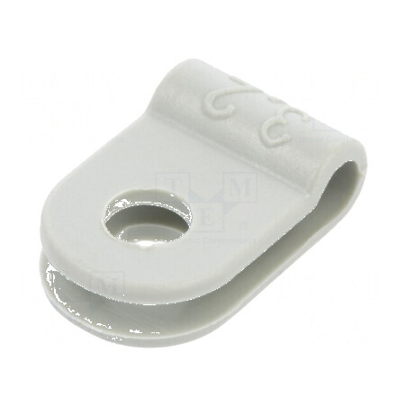 Clipsuri tip P pentru cabluri Øbuclă 3,2mm, lățime 10mm | Electronic-mag.ro | Componente Electronice
