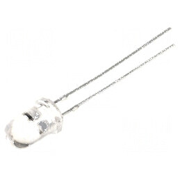 LED 5mm galben cu clipire 1120-2180mcd 30° 20mA | Electronic-mag.ro | Componente Electronice