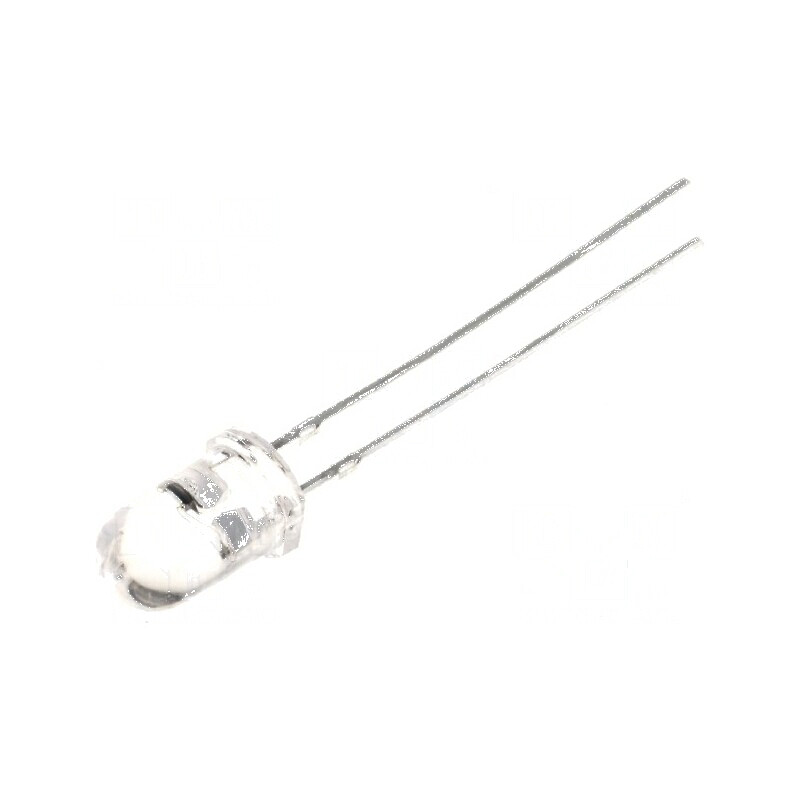 LED 5mm galben cu clipire 1120-2180mcd 30° 20mA | Electronic-mag.ro | Componente Electronice
