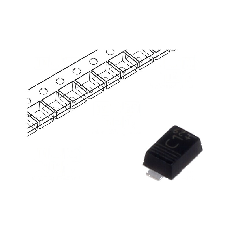 Diodă Schottky SMD 40V 2A CFP3 SOD123W | Electronic-mag.ro | Componente Electronice