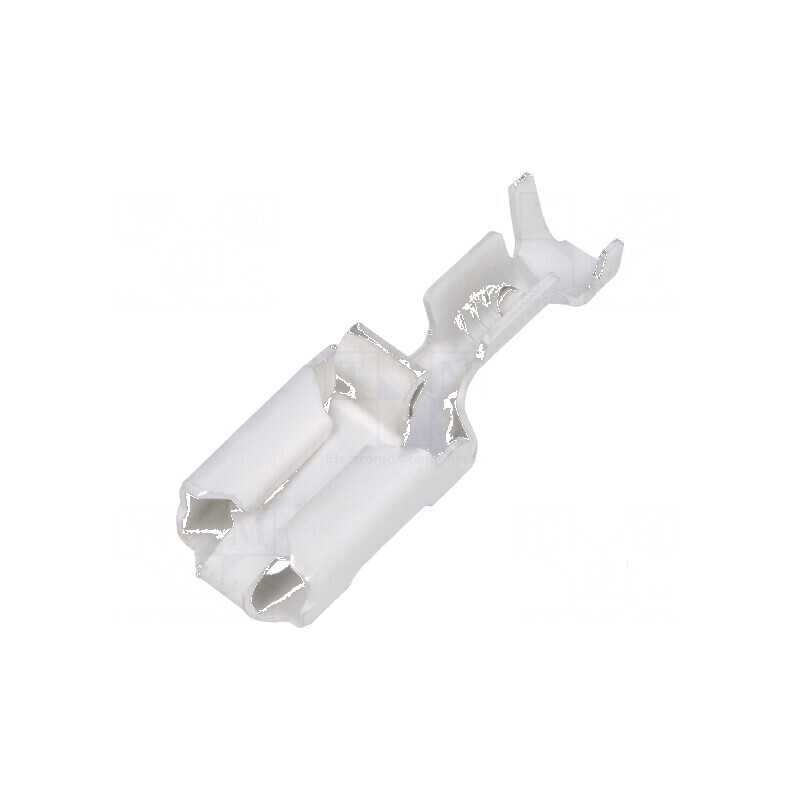 Terminal plat 6,3mm mamă pentru cablu 0,7÷2mm² crimpat | Electronic-mag.ro | Componente Electronice