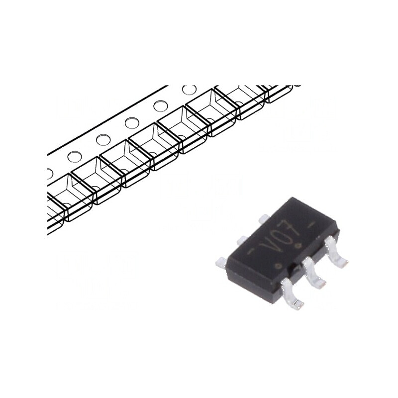 Buffer digital non-inversor CMOS TTL SMD TSOP6 LVC | Electronic-mag.ro | Componente Electronice