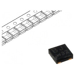 Tranzistor NPN bipolar 60V 1A DFN2020-3 SOT1061 | Electronic-mag.ro | Componente Electronice