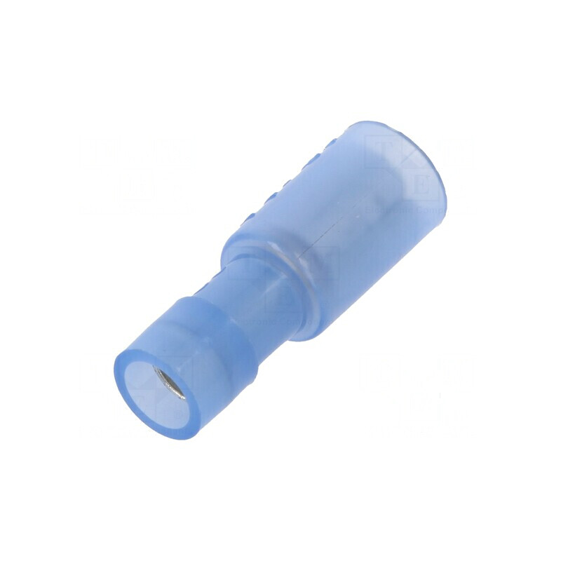 Terminal rotund mamă Ø 5mm 1,5-2,5mm² crimpat pe cablu | Electronic-mag.ro | Componente Electronice