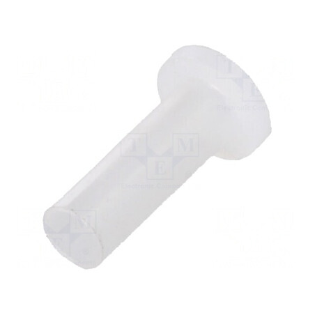 Şaibă rotundă poliamidă D4,32mm h12,7mm flanşă 7mm | Electronic-mag.ro | Componente Electronice