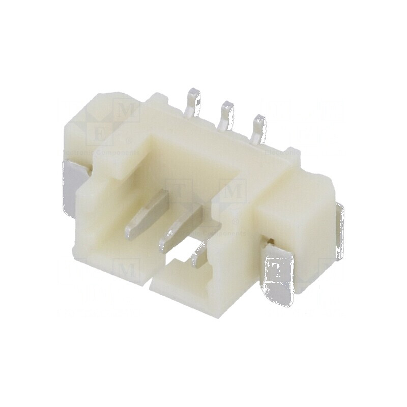 Conector cablu-placă soclu tată 1,25mm 3 PIN SMT 125V 1A | Electronic-mag.ro | Componente Electronice