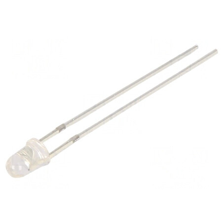 LED 3mm albastru 1560mcd 30° convex | Electronic-mag.ro | Componente Electronice