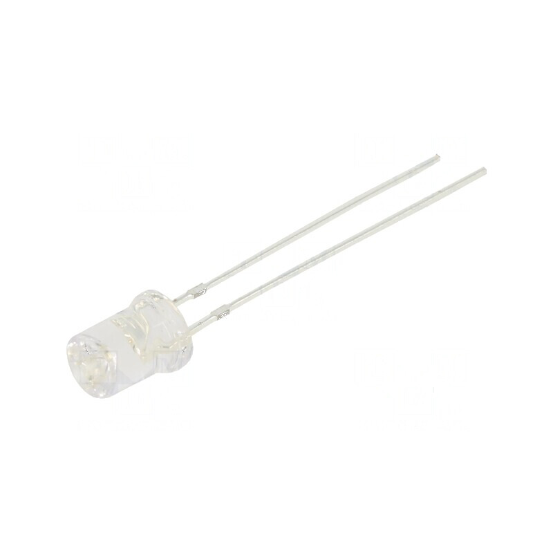 LED 5mm albastru 330-500mcd 120° concav 102mW | Electronic-mag.ro | Componente Electronice