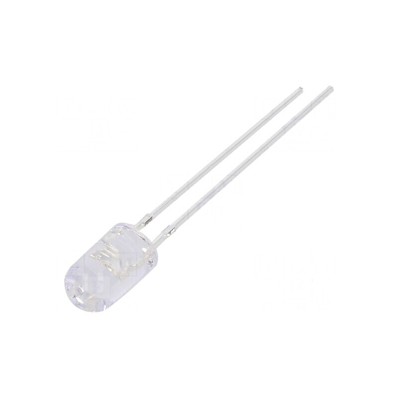 LED 5mm Albastru 4200-5800mcd 30° Convex | Electronic-mag.ro | Componente Electronice