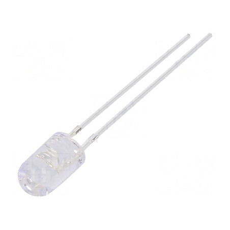 LED 5mm Albastru 4200-5800mcd 30° Convex | Electronic-mag.ro | Componente Electronice
