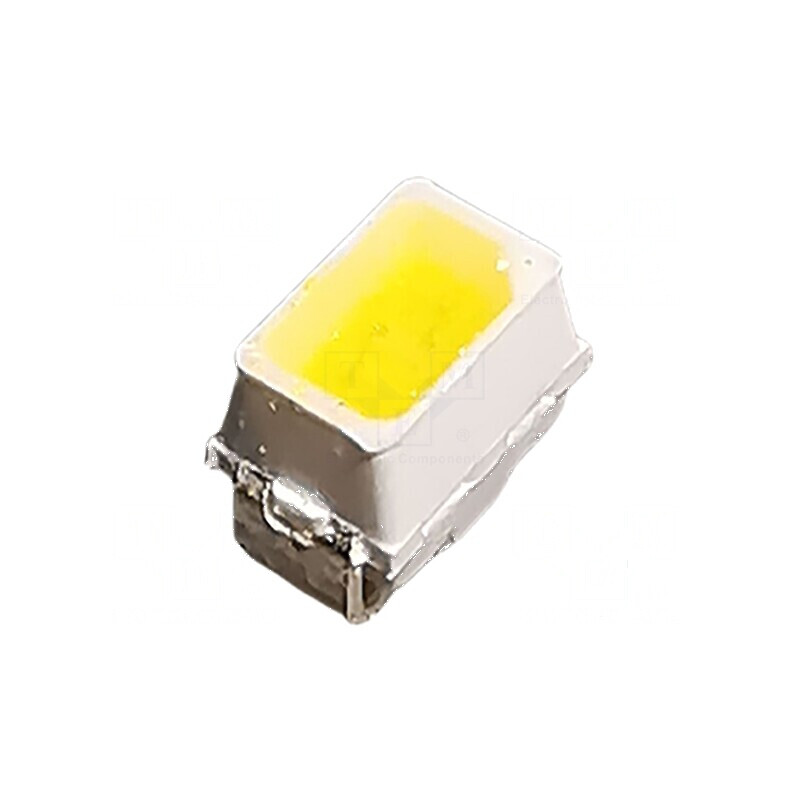 LED SMD PLCC2 albă 1250-2500mcd 120° 20mA 2.8-3.6VDC | Electronic-mag.ro | Componente Electronice
