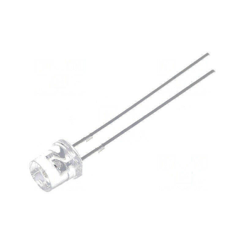 LED 5mm Verde 1560-3000mcd 140° Plat 2,8-4VDC | Electronic-mag.ro | Componente Electronice