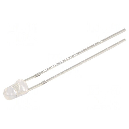 LED galben 3mm 2180mcd 30° convex | Electronic-mag.ro | Componente Electronice