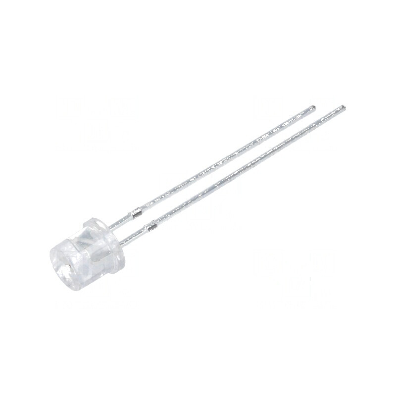LED 5mm galben 750÷1000mcd 140° plat | Electronic-mag.ro | Componente Electronice