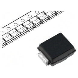 Diodă TVS 600W 18V 24A unidirecțională SMB bandă | Electronic-mag.ro | Componente Electronice
