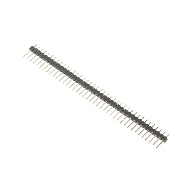 Conector şiruri pini tată 40 PIN 2,54mm THT | Electronic-mag.ro | Componente Electronice