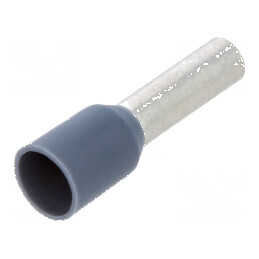 Vârf tub de capăt izolată cupru 4mm² 10mm cositorit crimpat | Electronic-mag.ro | Componente Electronice