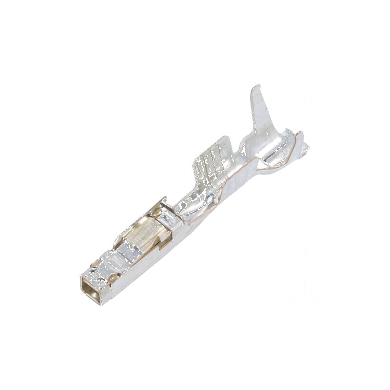 Pin mamă argintat 1,2x0,6mm MCON 1.2 pentru cabluri 1÷1,5mm² 18AWG÷16AWG | Electronic-mag.ro | Componente Electronice