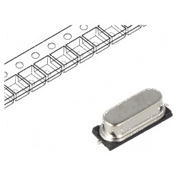 Rezonator cu cuarț 3,6864MHz ±30ppm 20pF SMD HC49SMD | Electronic-mag.ro | Componente Electronice