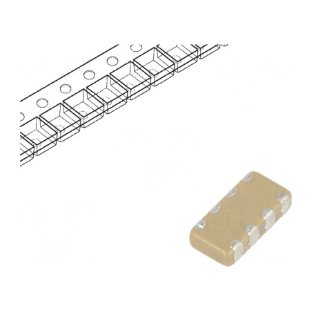 Condensator ceramic MLCC 4,7nF 25V X7R ±10% SMD 0402 | Electronic-mag.ro | Componente Electronice